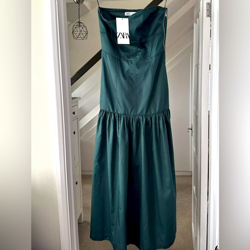 Zara Long Bandeau Dress